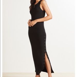 La Made Cabana Side Snap Dress New XS